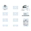 Saleri SIL K1PA1395 - Pompe à eau + kit de courroie de distribution