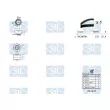 Saleri SIL K1PA1437 - Pompe à eau + kit de courroie de distribution