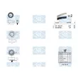 Saleri SIL K1PA1447 - Pompe à eau + kit de courroie de distribution