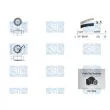 Saleri SIL K1PA1509 - Pompe à eau + kit de courroie de distribution