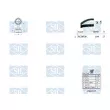 Saleri SIL K1PA511P - Pompe à eau + kit de courroie de distribution