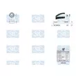 Saleri SIL K1PA830 - Pompe à eau + kit de courroie de distribution