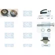 Saleri SIL K1PA846A - Pompe à eau + kit de courroie de distribution