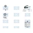 Saleri SIL K1PA861 - Pompe à eau + kit de courroie de distribution