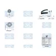 Saleri SIL K1PA938 - Pompe à eau + kit de courroie de distribution