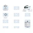 Saleri SIL K1PA969 - Pompe à eau + kit de courroie de distribution
