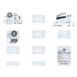 Saleri SIL K2PA1246A1 - Pompe à eau + kit de courroie de distribution