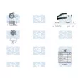 Saleri SIL K2PA861 - Pompe à eau + kit de courroie de distribution