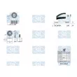 Saleri SIL K4PA1246A1 - Pompe à eau + kit de courroie de distribution