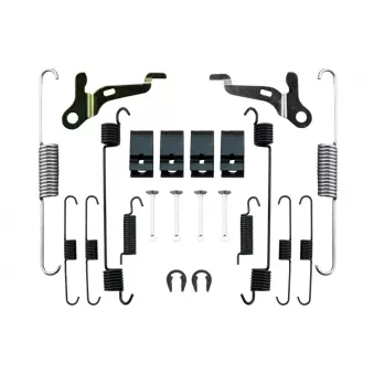 Kit d'accessoires, mâchoires de frein de stationnement TEKNÖR HSR-SU-000 pour SUZUKI LIANA 1.6 - 103cv