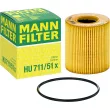 Filtre à huile MANN-FILTER [HU 711/51 x]