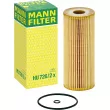 Filtre à huile MANN-FILTER [HU 726/2 x]