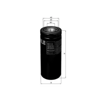 Filtre hydraulique, boîte automatique KNECHT HC 112 pour VOLVO FH12 FH 12/380 - 379cv