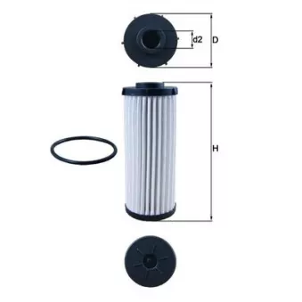Kit de filtre hydraulique, boîte automatique VAICO V10-5611