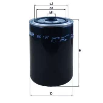 Filtre à carburant KNECHT OEM 5010477855