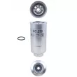 KNECHT KC 239D - Filtre à carburant