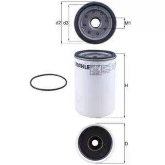 Filtre à carburant KNECHT OEM 203860800