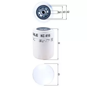 Filtre à carburant KNECHT OEM 2995711