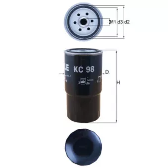 Filtre à carburant KNECHT OEM 2245006