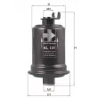 KNECHT KL 131 - Filtre à carburant