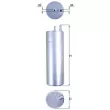 KNECHT KL 229/5 - Filtre à carburant