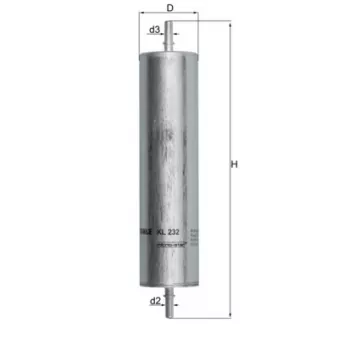 Filtre à carburant KNECHT OEM WJN000080