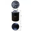 KNECHT KL 313 - Filtre à carburant