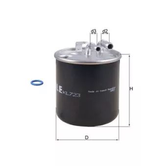 Filtre à carburant KNECHT KL 723D