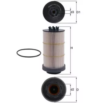Filtre à carburant KNECHT OEM F650203060010