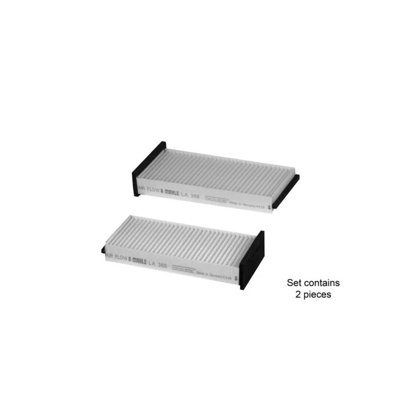 Filtre, air de l'habitacle KNECHT LA 366/S - Visuel 1