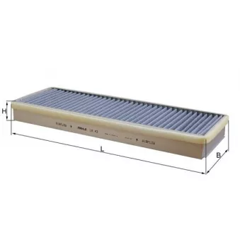 Filtre, air de l'habitacle KNECHT OEM 0008301218