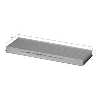 Filtre, air de l'habitacle KNECHT OEM 5010502404