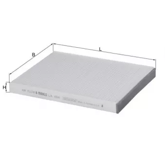 Filtre, air de l'habitacle KNECHT OEM 9999Z07011