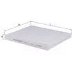 KNECHT LA 813 - Filtre, air de l'habitacle
