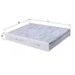 KNECHT LAK 1173 - Filtre, air de l'habitacle
