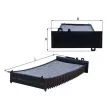 KNECHT LAK 127 - Filtre, air de l'habitacle