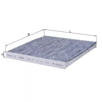 Filtre, air de l'habitacle KNECHT OEM 0897400850