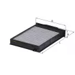KNECHT LAK 175 - Filtre, air de l'habitacle