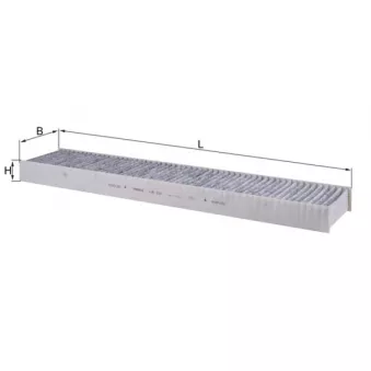 Filtre, air de l'habitacle KNECHT OEM C2S8622