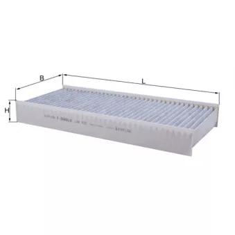 Filtre, air de l'habitacle KNECHT OEM SU001A1389