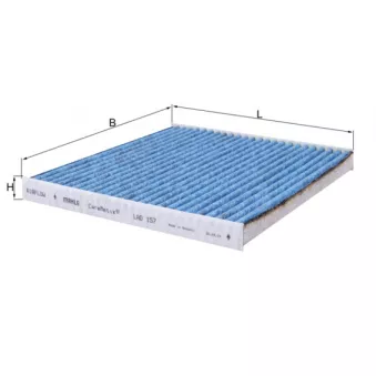 KNECHT LAO 157 - Filtre, air de l'habitacle