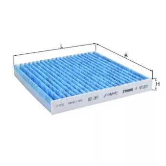 Filtre, air de l'habitacle KNECHT OEM GJ6A61P119B