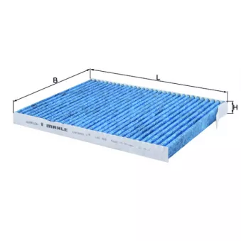 Filtre, air de l'habitacle KNECHT OEM 272774658R