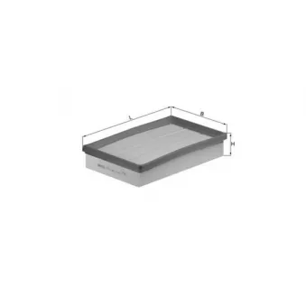 Filtre à air KNECHT OEM 46783546