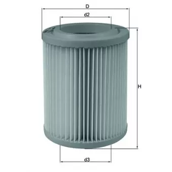 Filtre à air KNECHT OEM 17220PNAH01
