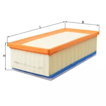 Filtre à air KNECHT OEM 178010R010