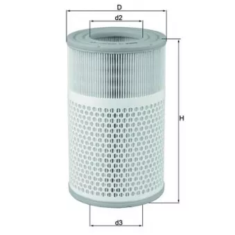 Filtre à air KNECHT OEM 5465653