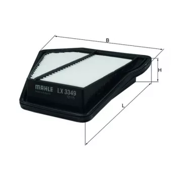Filtre à air KNECHT OEM 17220RFWG01