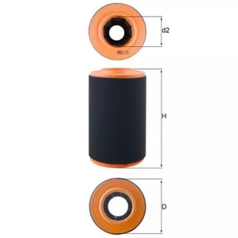 Filtre à air KNECHT OEM 1444SR