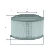 KNECHT LX 3458 - Filtre à air